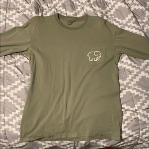 Ivory Ella Green Long Sleeved T-shirt